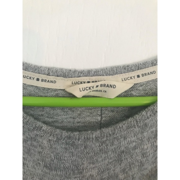 Lucky Brand Long Sleeve Ombre Lightweight Sweater - Picture 3 of 3